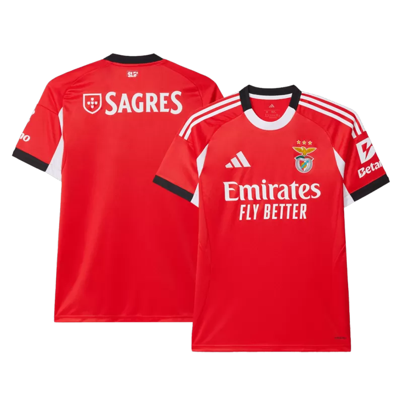 Benfica Home Soccer Jersey Replica Sh...